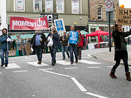 Momentum - NHS Day Of Action - Penzance - 26th November 2016