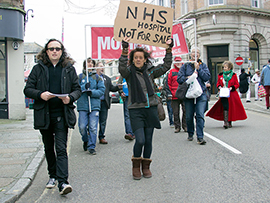 Momentum - NHS Day Of Action - Penzance - 26th November 2016 Momentum - NHS Day Of Action - Penzance - 26th November 2016