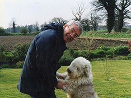 Rob and Molly - Church Farm Barn Garden - c2000